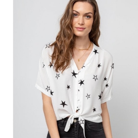 Rails limited print Thea top in XS - Picture 6 of 6